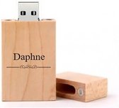 DAPHNE naam kado verjaardagscadeau cadeau usb stick 32GB