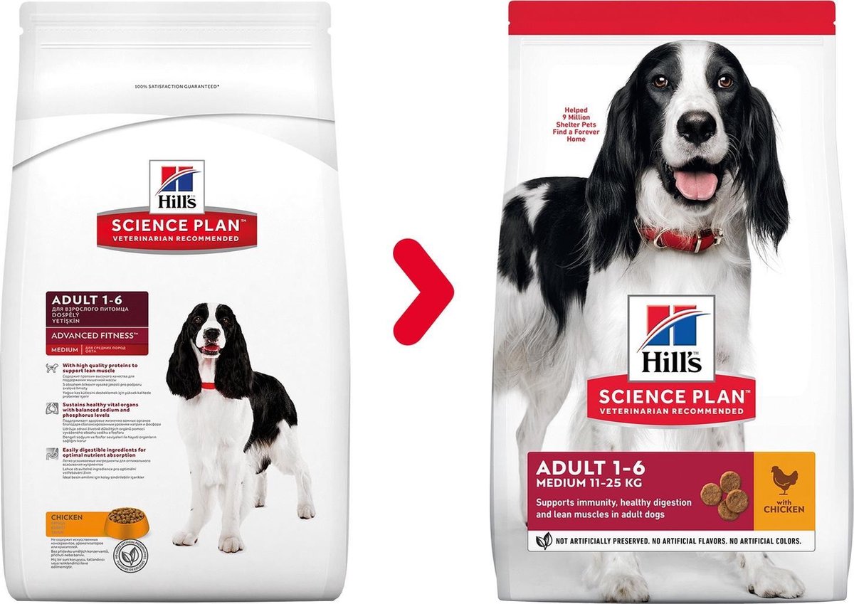 Hill's Canine Adult Advanced Fitness Kip - 2.5 KG thumbnail 6