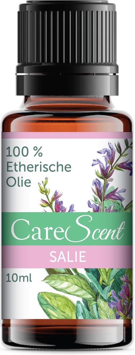 Goedkoopste CareScent Salie Olie - Etherisch - Aromatherapie - Essentiële Olie - Geur Aroma Diffuser - 10 ml