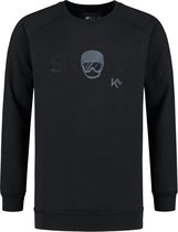 Heren ski sweater snow zwart