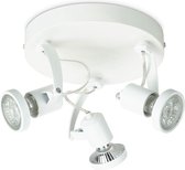 PROLIGHT opbouwspot ANZIO - LED 3-L - GU10 3W - 250 lumen - inclusief lampen - wit