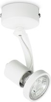 PROLIGHT opbouwspot ANZIO - LED 1-L - GU10 3W - 250 lumen - inclusief lamp - wit