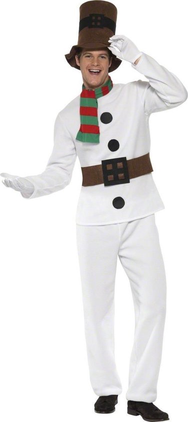 "Sneeuwpop kostuum voor volwassenen  - Verkleedkleding - Large"