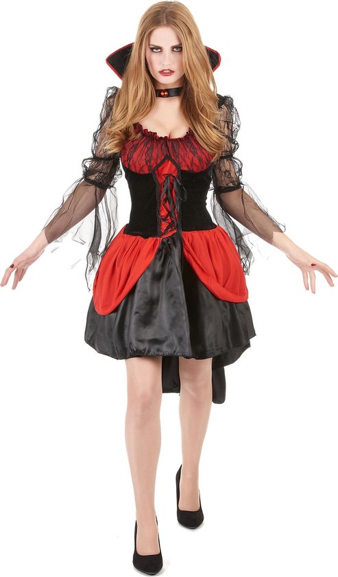 LUCIDA - Vampier kostuum voor vrouwen Halloween - M | bol.com