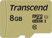 Transcend microSDHC 500S     8GB Class 10 UHS-I U1 + SD Adapter