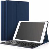 Tablet2you - Apple iPad - 2019 - 2020 - 10.2 - Toetsenbord in leren hoes - Donker blauw