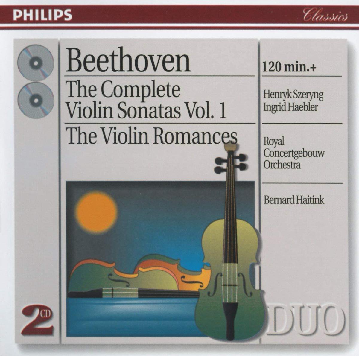 Beethoven Complete Violin Sonatas Vol 1 Szeryng Haebler Royal Concertgebouw Bol