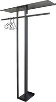 Torna Design Ando Large 100 - Wandkapstok - 100x160x30 cm - Zwart Staal