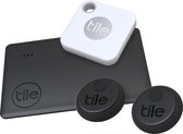 Tile Bluetooth Tracker Essentials (2020) 4-pack black/white