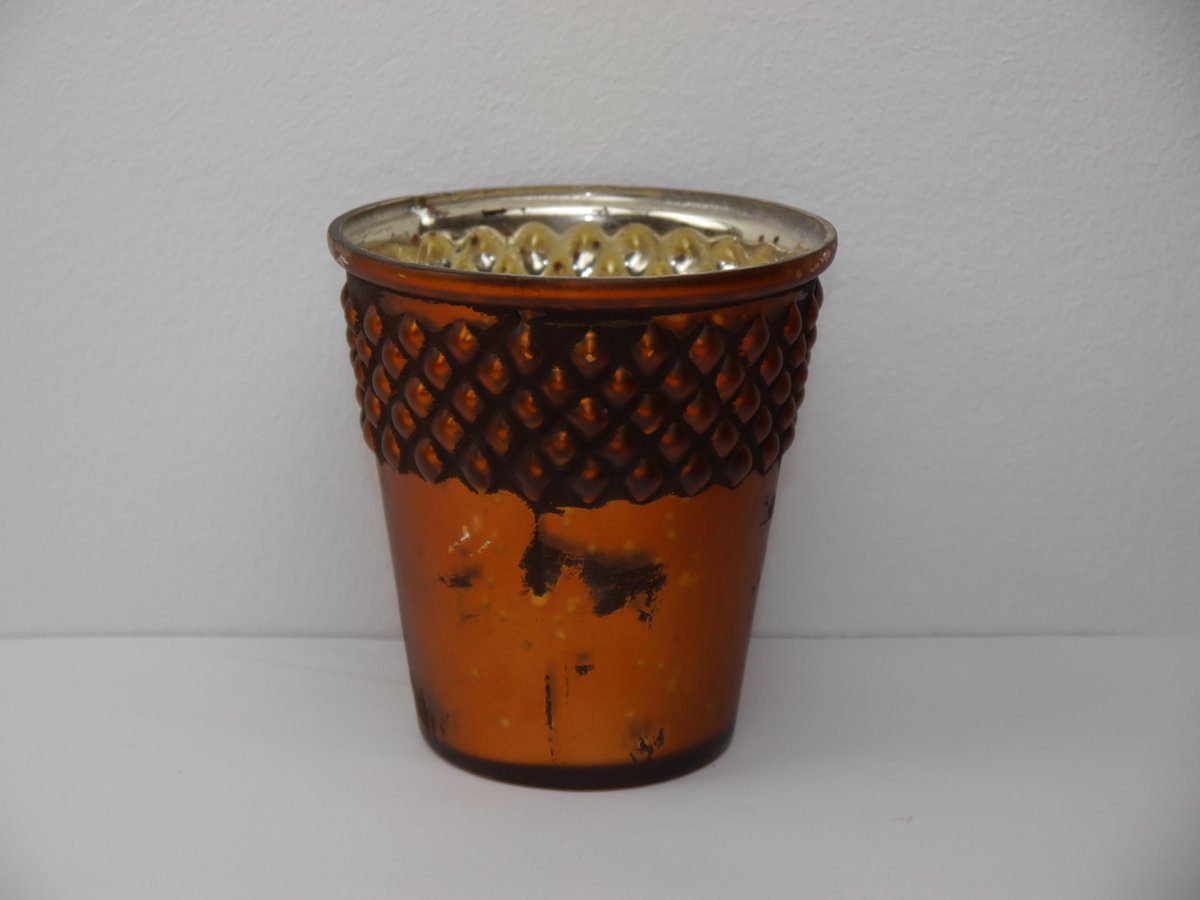 SENSE Theelichten Houder - Waxine lichthouder - Sfeerlicht Houder - Koper kleur *2 STUKS*