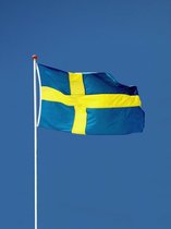 Zweden Vlag -90x150cm