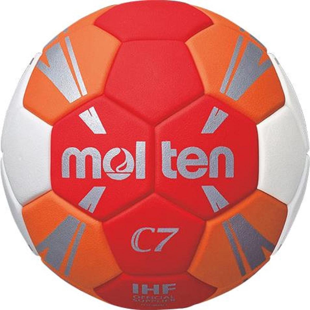 Molten C7 handbal - maat 2 - kleur rood