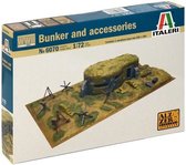 Italeri - 1/72 BUNKER AND ACCESSORIES WWII - modelbouwsets, hobbybouwspeelgoed voor kinderen, modelverf en accessoires