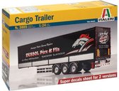 1:24 Italeri 3885 Cargo Trailer Plastic kit