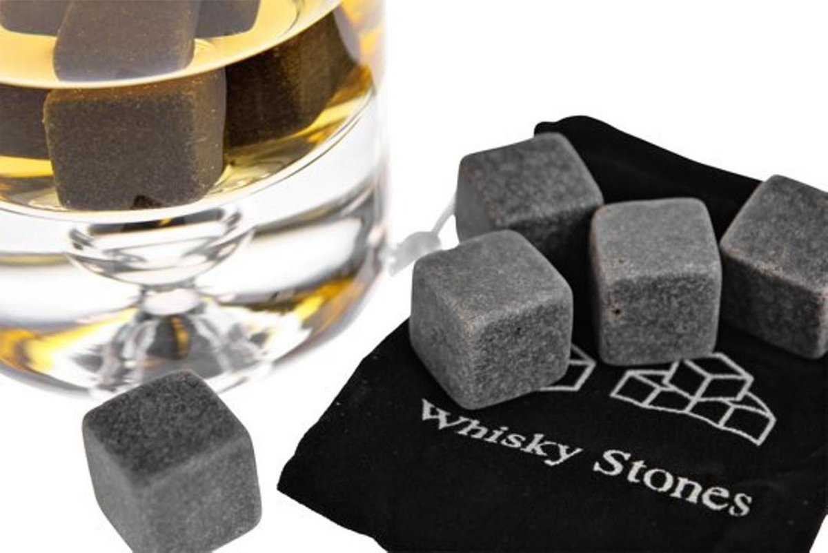 Whiskey Stones - Whisky Stenen - IJsblokken Van Natuursteen - 9 Stuks - Cadeau Tip Man/ Vriend - Vad