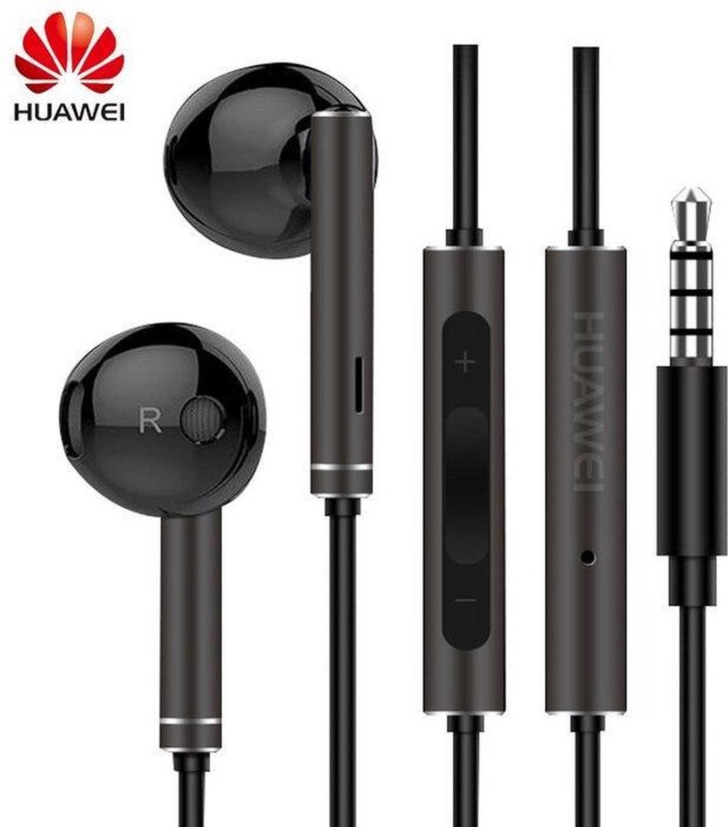 Huawei AM116 - in-ear oordopjes - Zwart