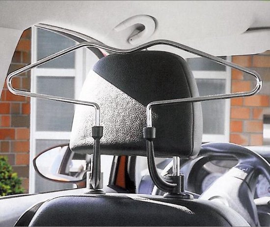 oog snijder auteur Auto kledinghanger - Kleerhanger - Autostoel hoofdsteun | Premium Parts |  bol.com
