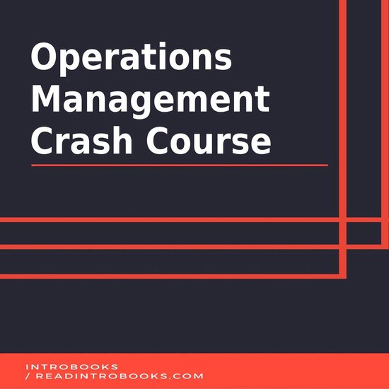 Operations Management Crash Course - cover