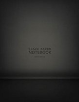 Black Paper Notebook Sketchbook