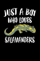 Just A Boy Who Loves Salamanders
