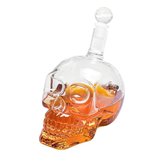 Skull head whiskey karaf - schedel karaf 700 ml - dood geschoten