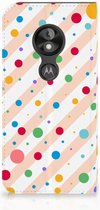 Motorola Moto E5 Play Standcase Hoesje Design Dots