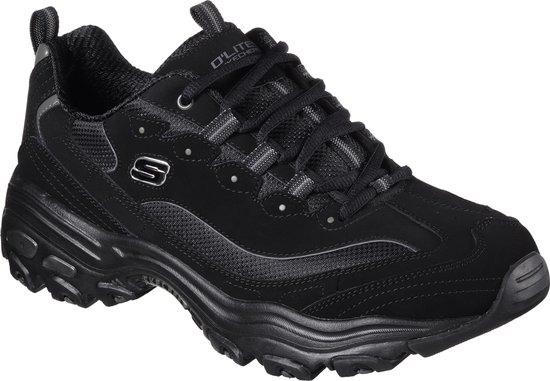 Skechers D'Lites Heren Sneakers - Zwart - Maat 46