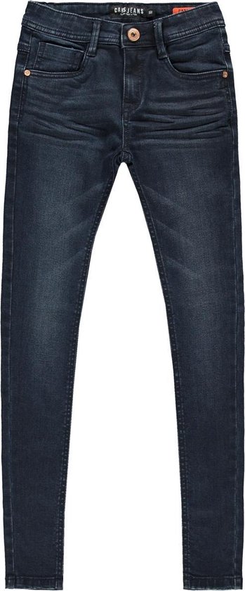 Cars Jeans Jongens Jeans DAVIS super skinny fit - Black Blue - Maat 110