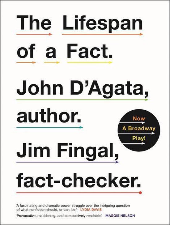 The Lifespan of a Fact - cover