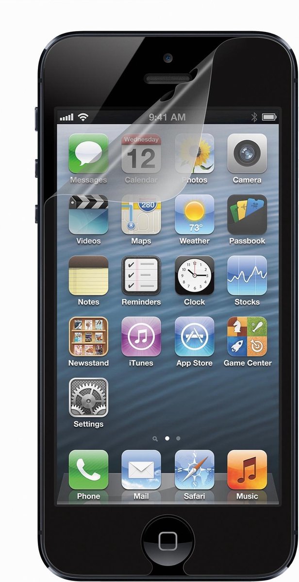 Belkin TrueClear Screenprotector voor Apple iPhone SE en 5/5s/5c - 2 Stuks - Vuilwerend