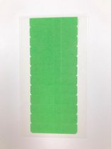 K&C Hair World - Losse tape voor Tape Extensions - Groen - 1 vel met 12 strips