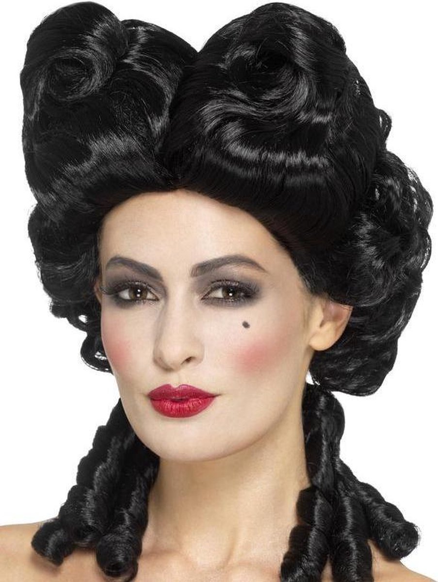 Smiffys Gothic Braut Perücke Grau - Hitzebeständige Style Perücke