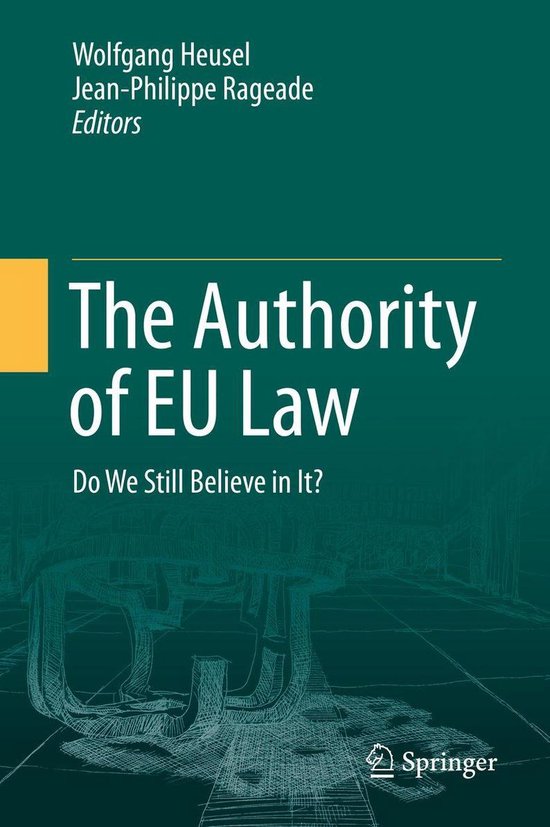 Law and Criminology (R0) - The Authority of EU Law - cover