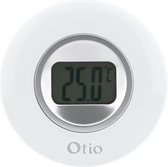 Otio Binnenthermometer Met Lcd-scherm 77 Mm Wit