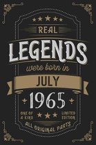 Real Legends were born in July 1965