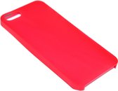 Rood kunststof hoesje Geschikt voor iPhone 5/ 5S/ SE