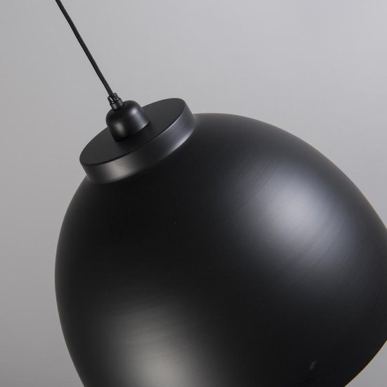 Light & Living Hanglamp Kylie - Zwart - Ø45cm - Modern - Hanglampen Eetkamer, Slaapkamer, Woonkamer