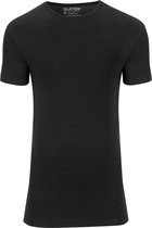 Slater 6520 - Stretch 2-pack T-shirt ronde hals korte mouw zwart XL 95% organisch katoen 5% elastan