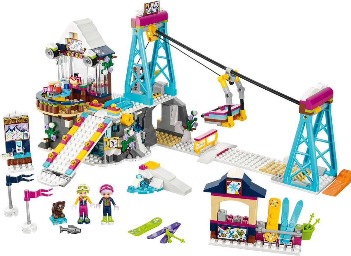 LEGO Friends Wintersport Skilift - 41324 — afbeelding 4