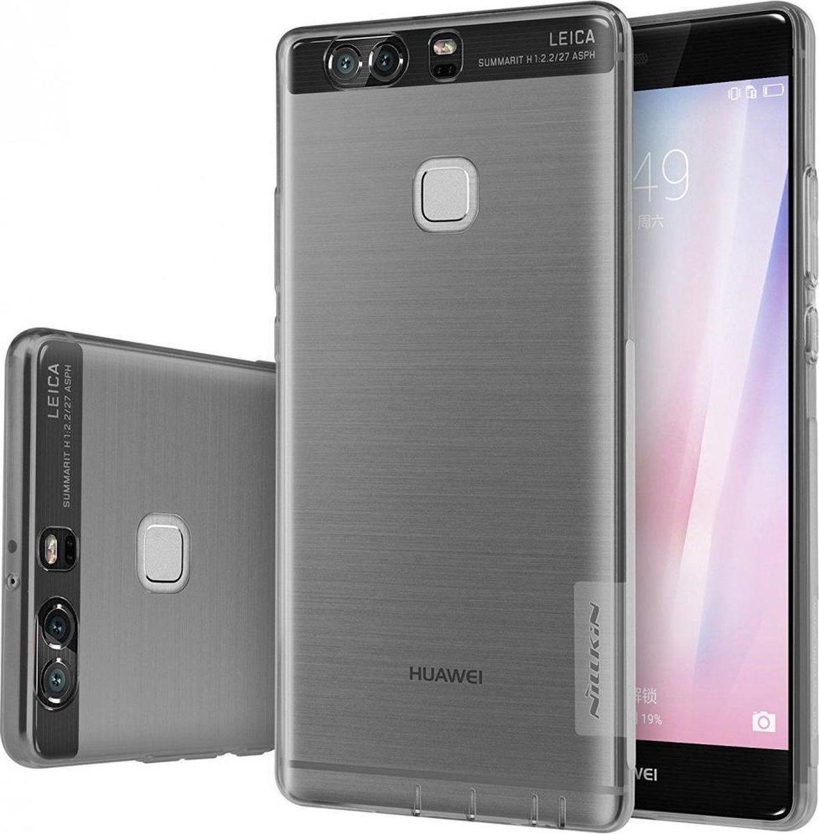 Nillkin Nature TPU Case voor de Huawei P9 Plus - Grey