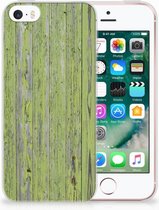 iPhone SE | 5S TPU Hoesje Design Green Wood