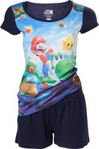 Nintendo - Mario and Yoshi All Over Printed Shortama - Maat XS