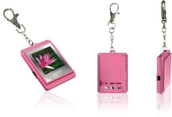 Trouw Wasserette Potentieel Sweex 1,5" Digital Photo Key Chain pink digitale fotokader aan sleutelhanger  | bol.com