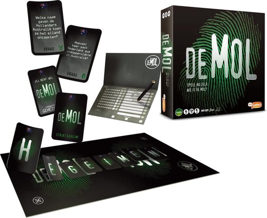 Tips duim Worden Just Games - Wie is de Mol? - Bordspel | Games | bol.com