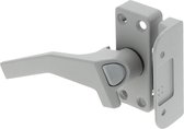Raamsluiting Met Ventilatienok Met Knopsl Links Grijs