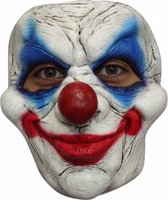 Halloween Masker Clown Lach Deluxe voorkant