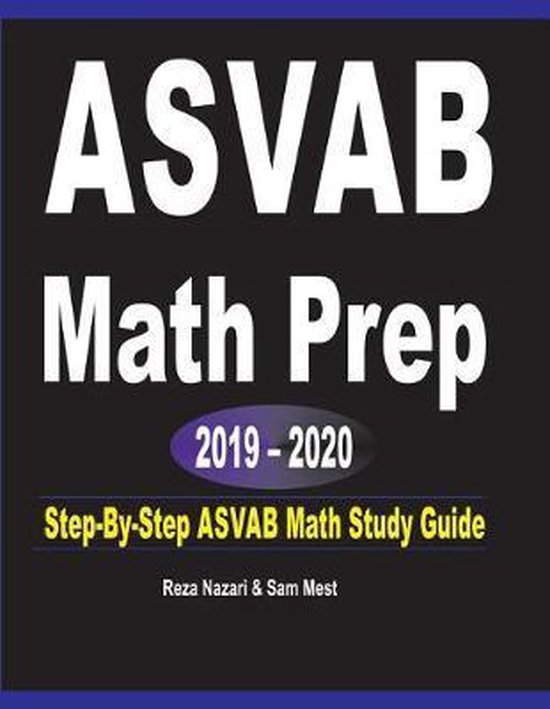 ASVAB Math Prep 2019 - 2020 - cover