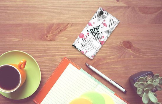 Housse Standcase Sony Xperia L1 Flamingo Triangle