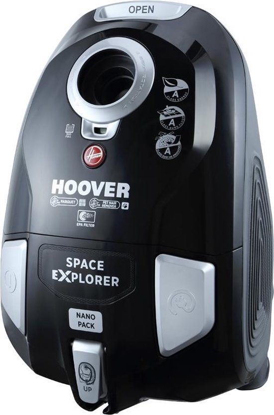 Hoover Space Explorer 3 L Aspirateur réservoir cylindrique Sec 700 W Sac à  poussière