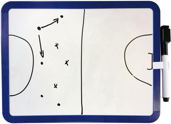 Tableau blanc desq double face 21 x 28 cm borderless + marqueur